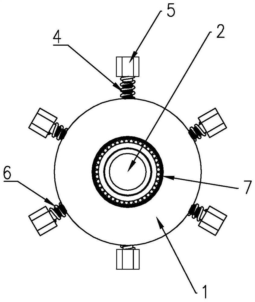 Continuous adjustable eccentric vibration exciter