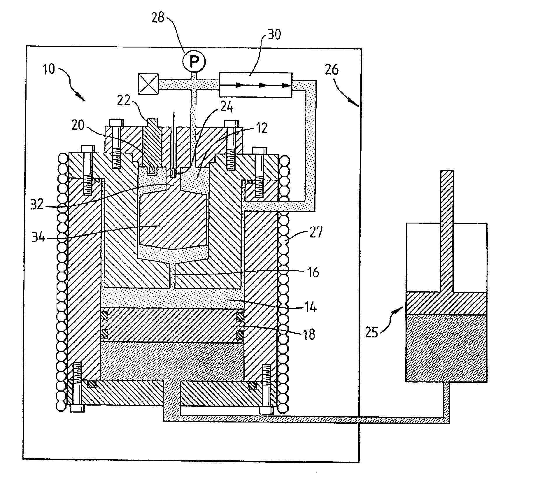 Microwave measurement of phase equilibria