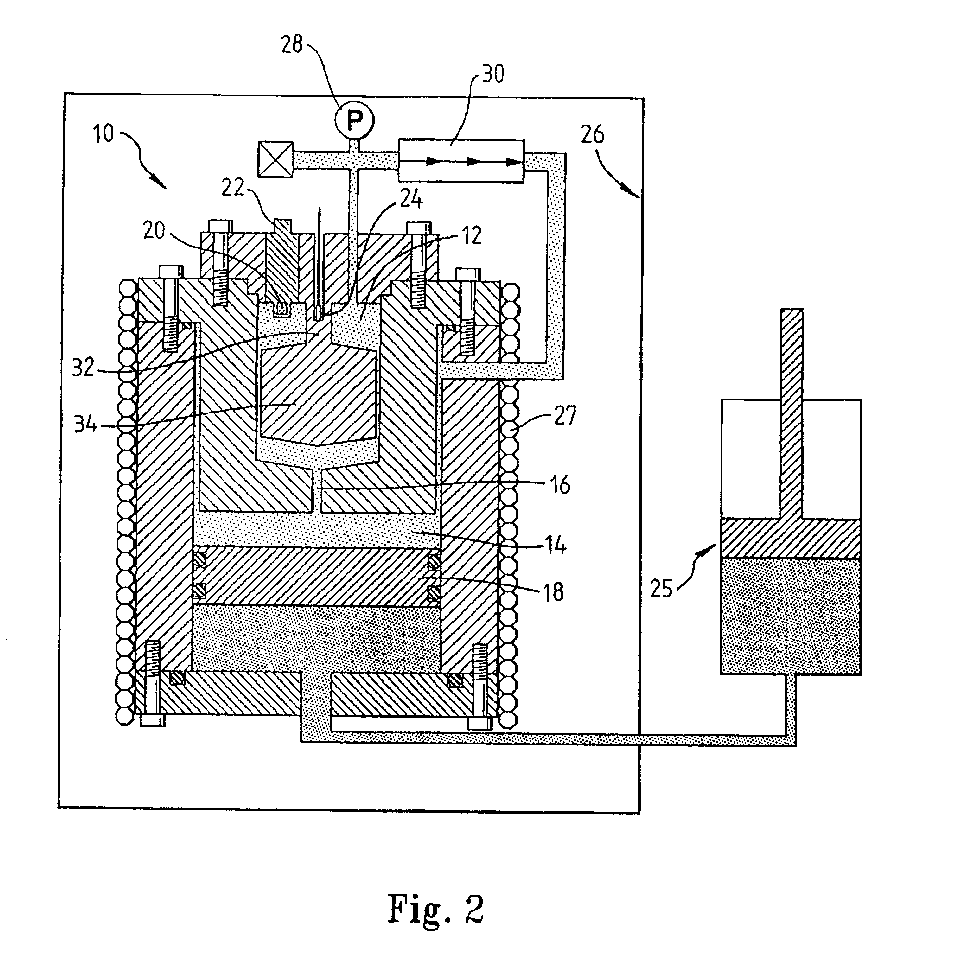 Microwave measurement of phase equilibria