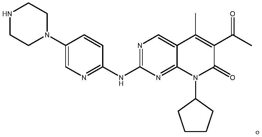 Low-cost preparation method of palbociclib