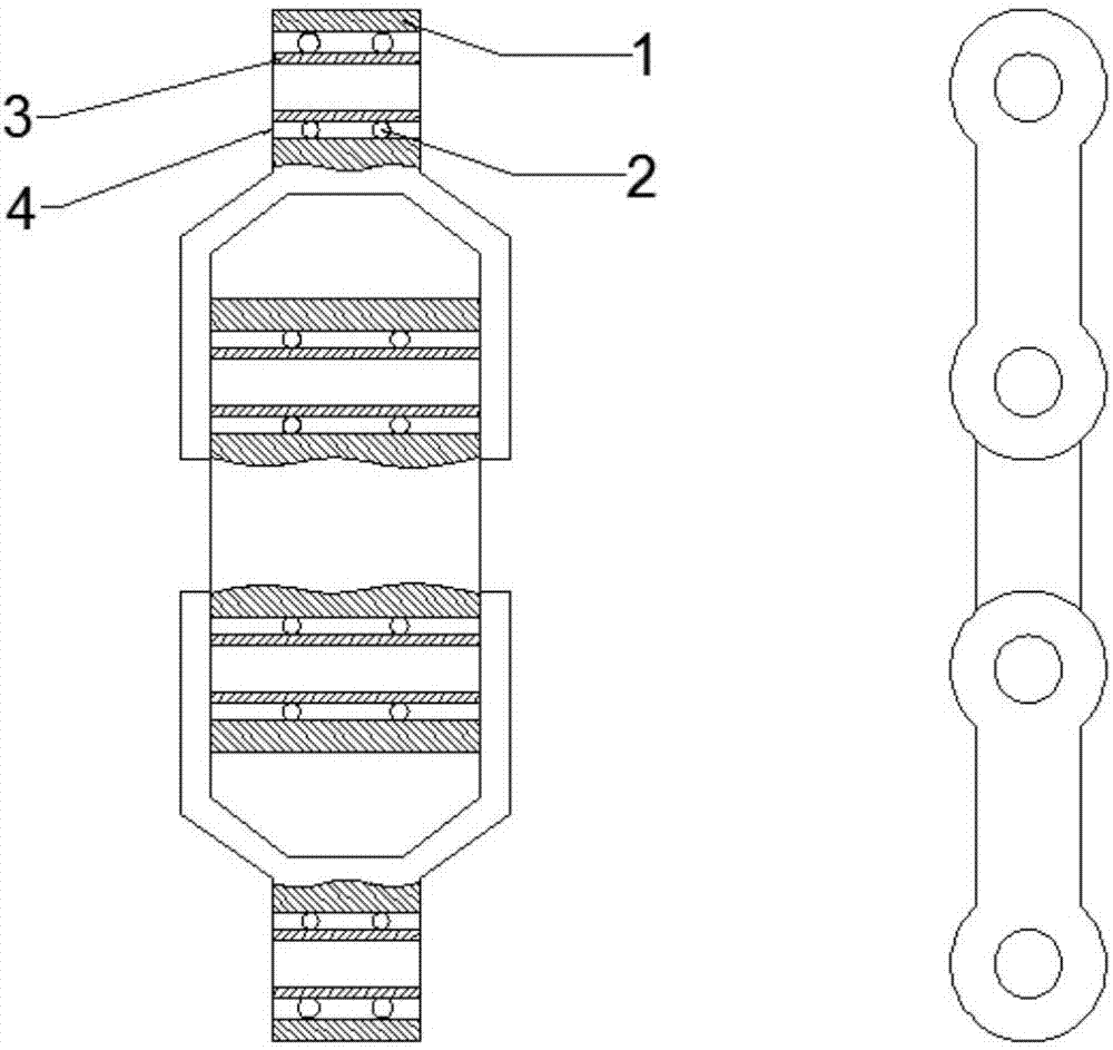 Knuckle bearing structure of mechanical elastic wheel