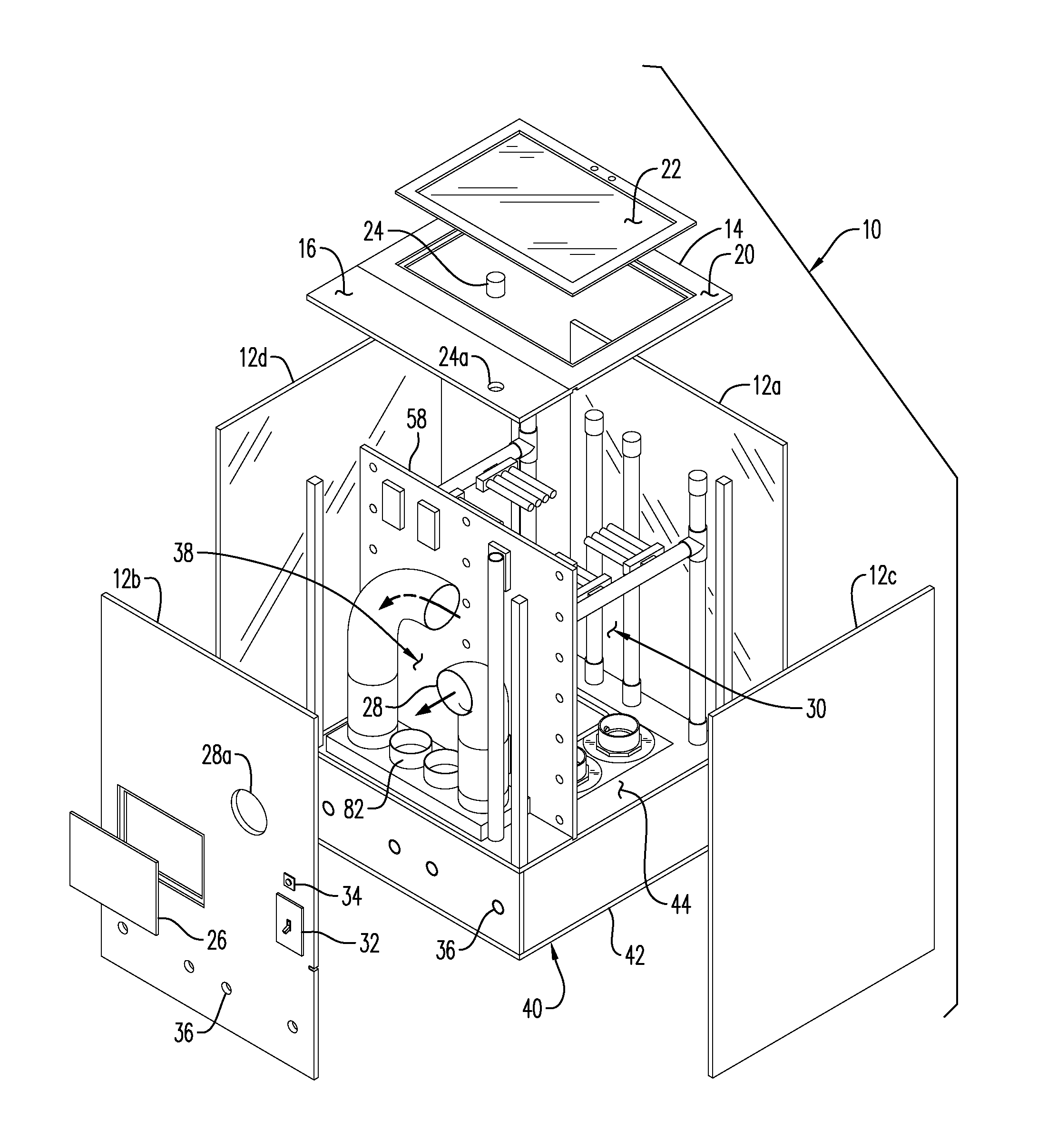 Hydroponic plant growing system