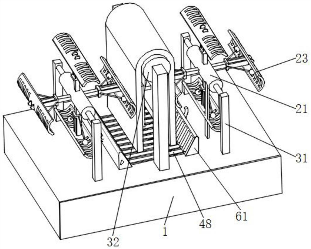 Thick cloth airing equipment