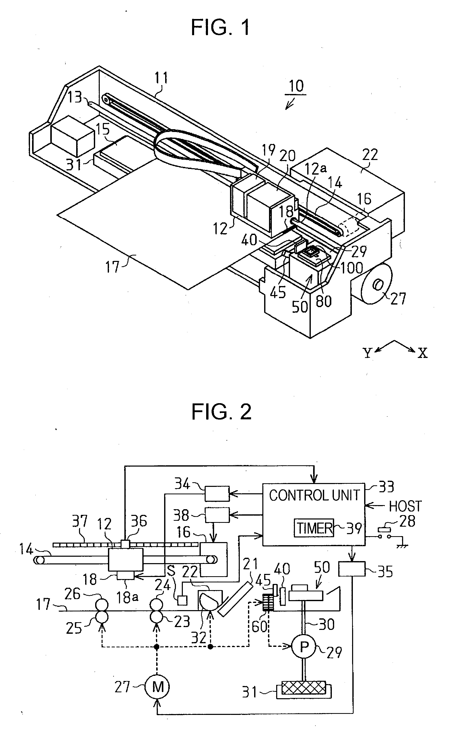 Maintenance device for liquid-ejecting apparatus and liquid-ejecting apparatus