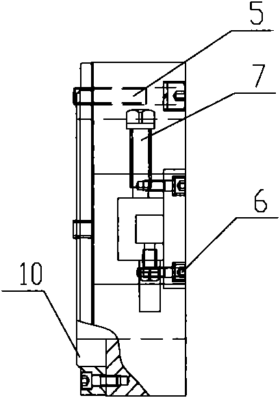 Machining method and cutter head of support tube in large-scale track forging manipulator