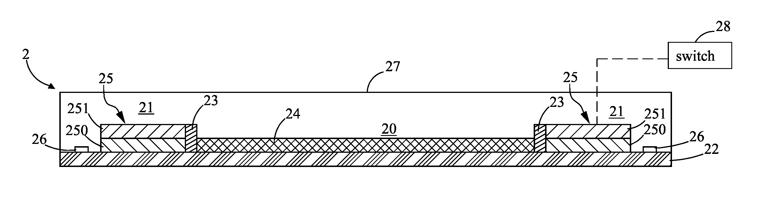 Mirror device with illumination and mirror box using the same