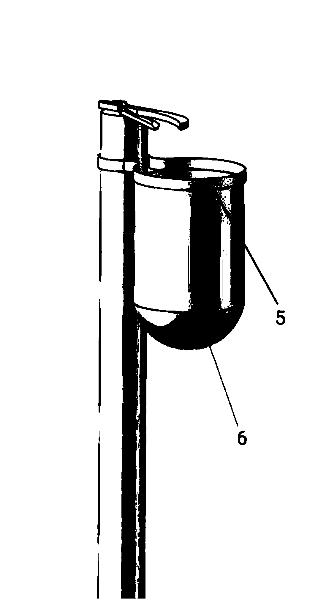 Apple picking device for self-service picking orchards