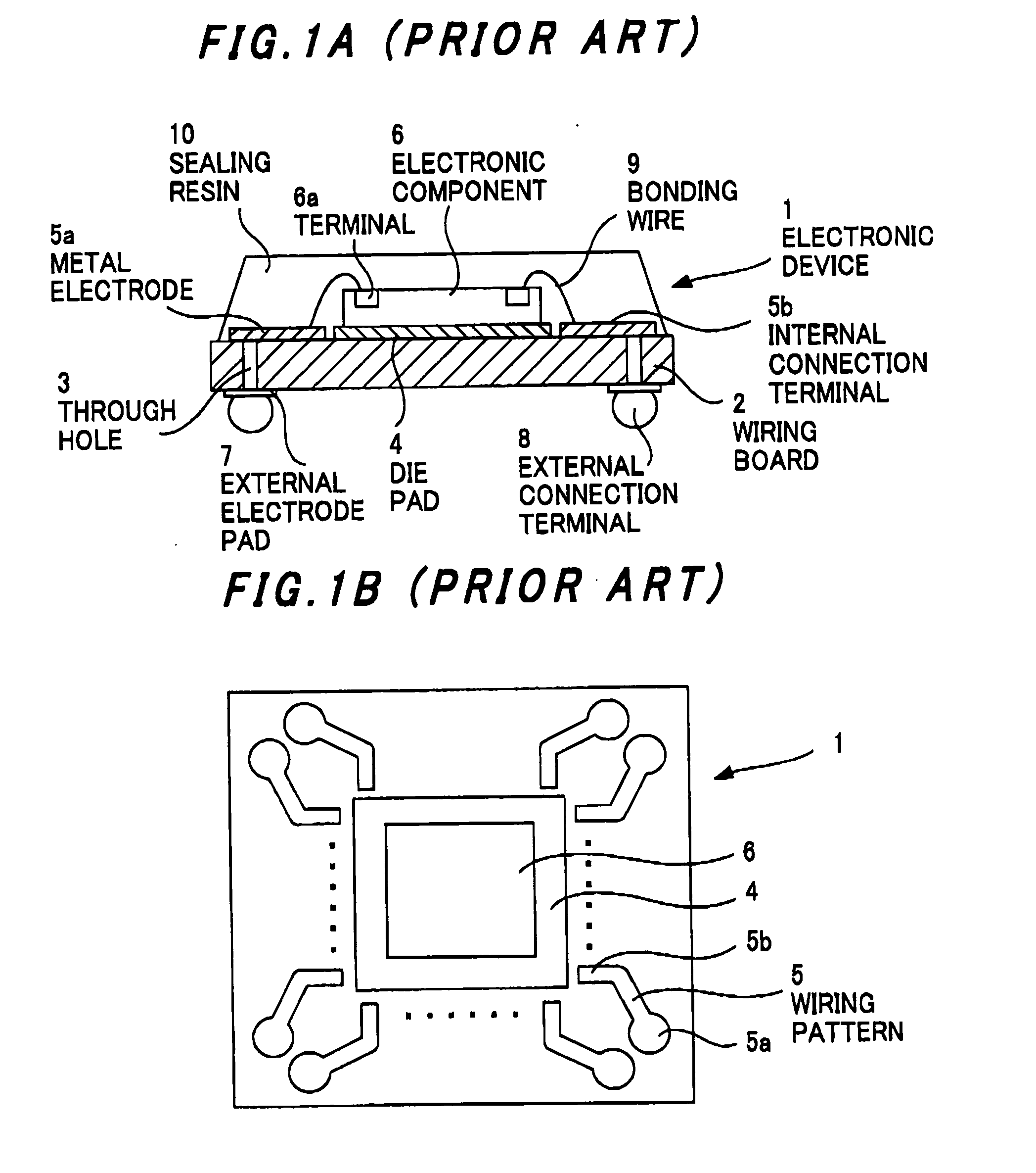 Electronic device substrate and its fabrication method, and electronic device and its fabrication method