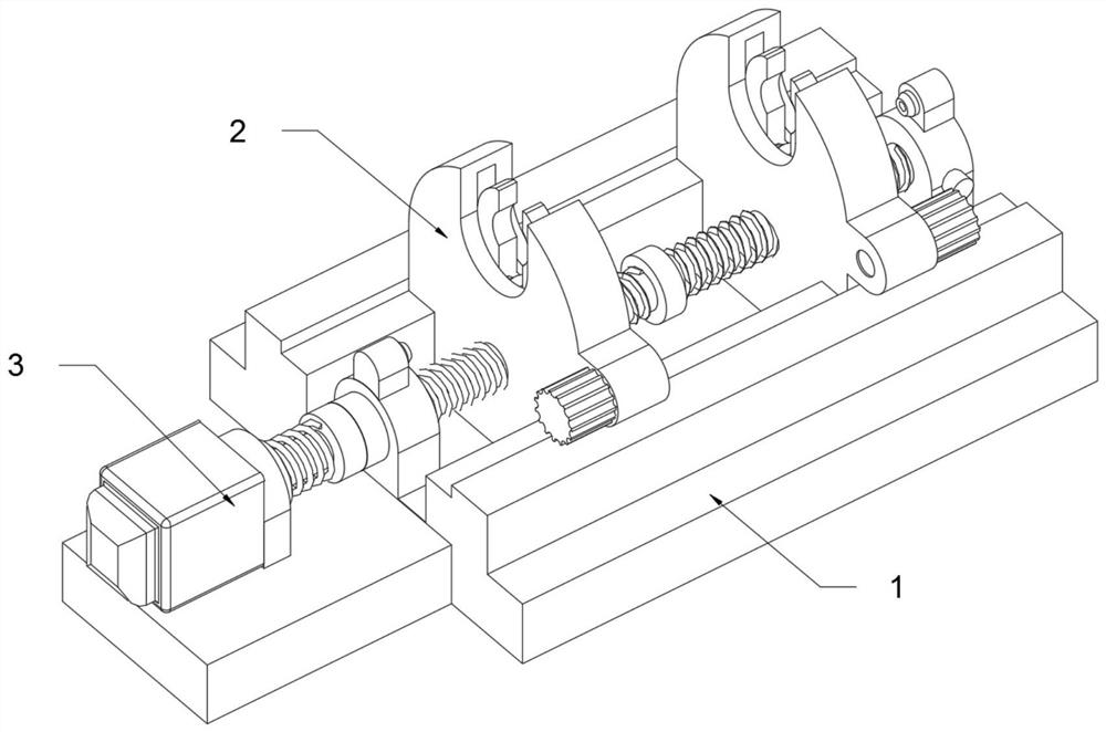 Device for measuring axial clearance of bearing with shaft based on automobile water pump