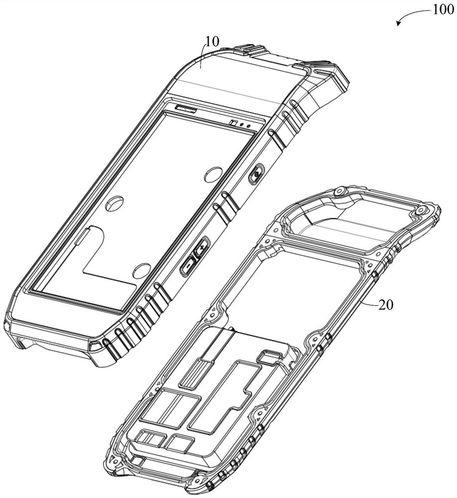 Shell, reinforced handheld terminal and preparation method of shell