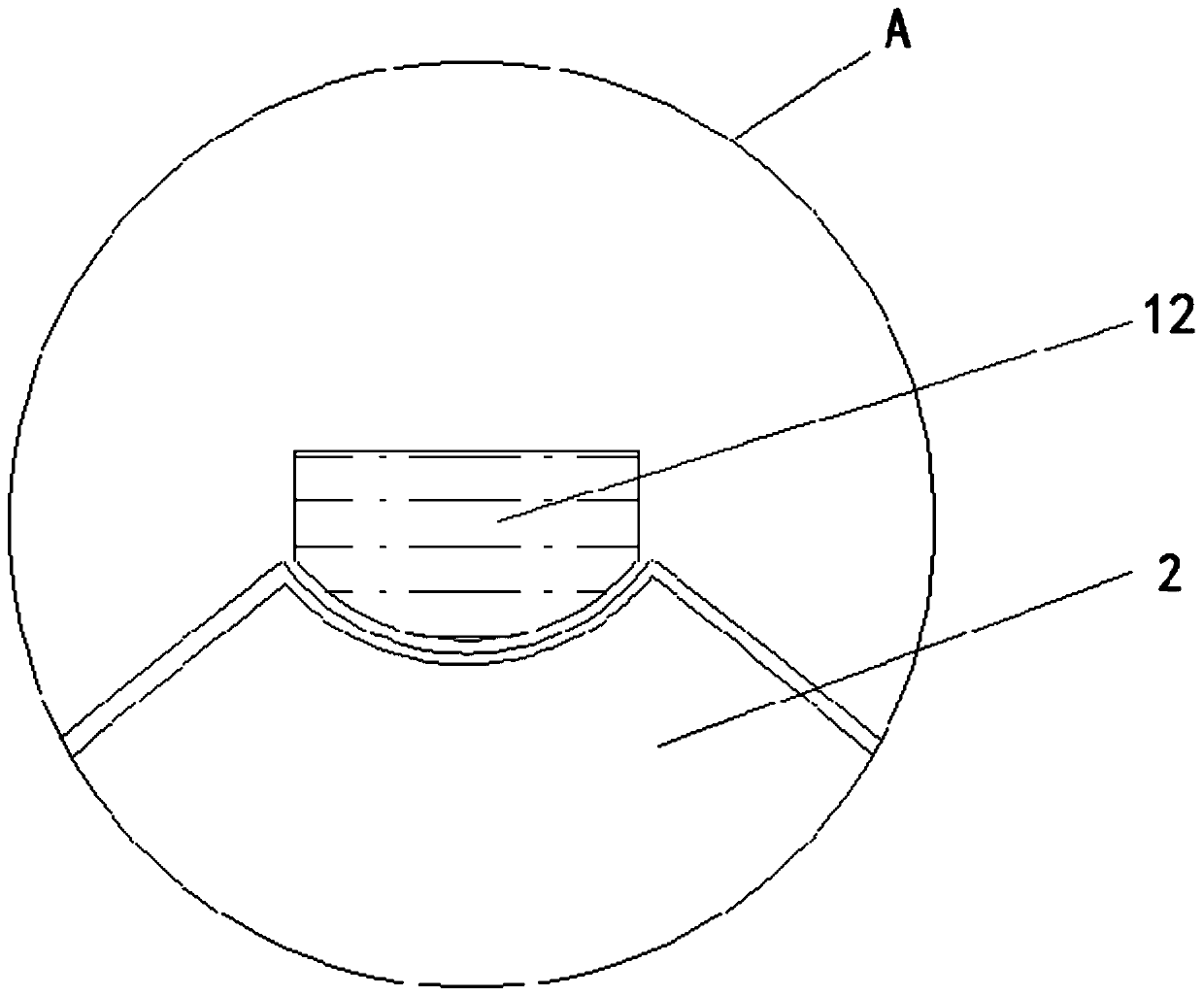 Garden mower for preventing blade from curling