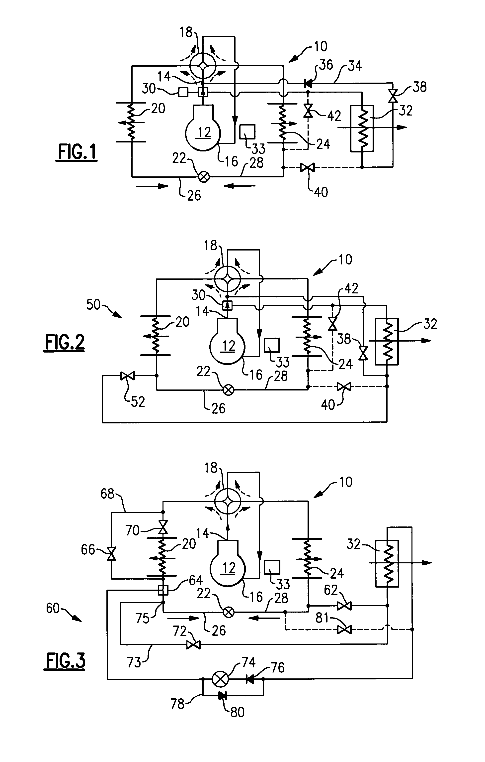 Heat pump with reheat circuit