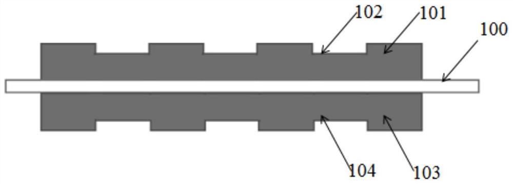 Proton membrane fixing device used for dual-face coating