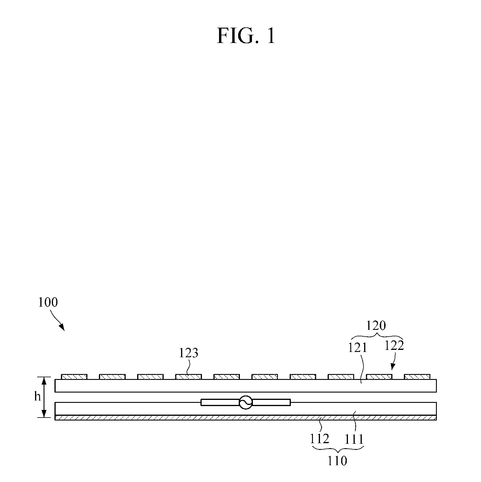 Antenna with superstrate providing high-gain and beam width control