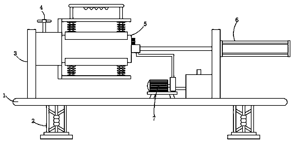 Steel pipe inner wall derusting equipment based on combined operation of grinding and dedusting