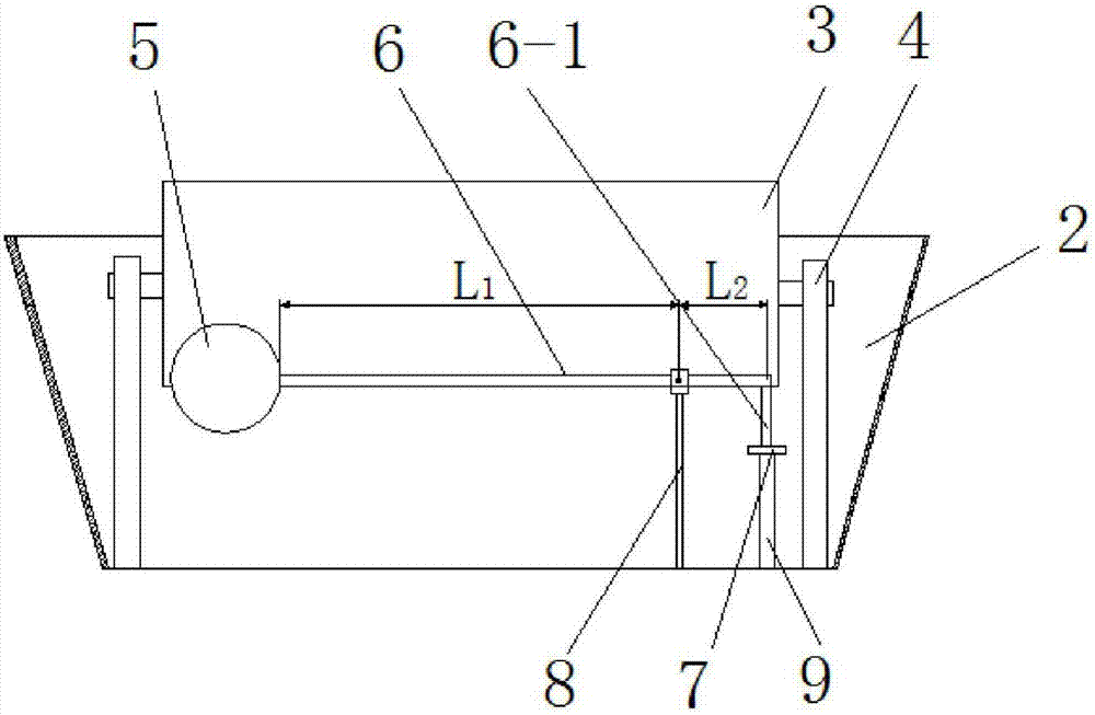 A floating ball automatic ink filling device