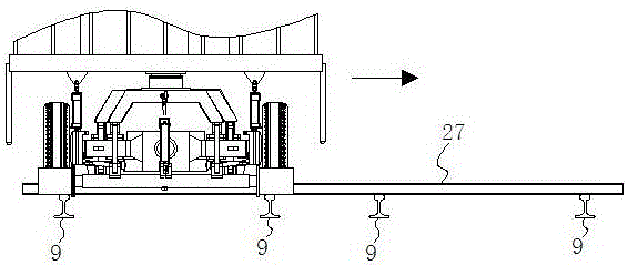 Multifunctional operation trolley for contact line and operation method thereof