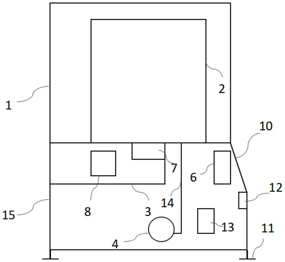 A weighing type liquid color masterbatch machine and its automatic calibration method and application