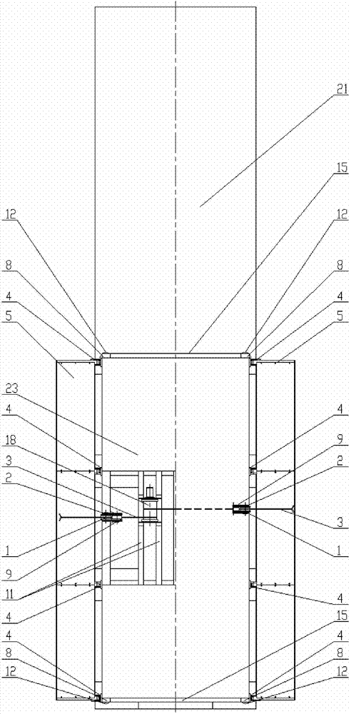 Existing line railway tunnel defect comprehensive improvement operation trolley