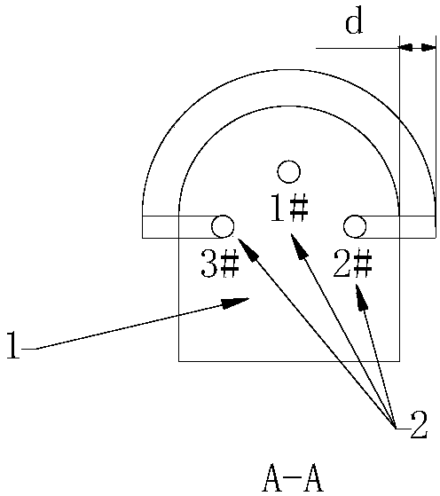 A method and device for continuous detection of coal strength distribution characteristics