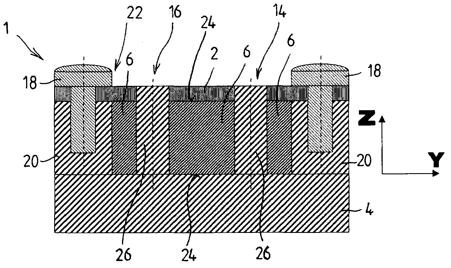 Printed circuit board arrangement having a microswitch clamped between a printed circuit board and a printed circuit board carrier