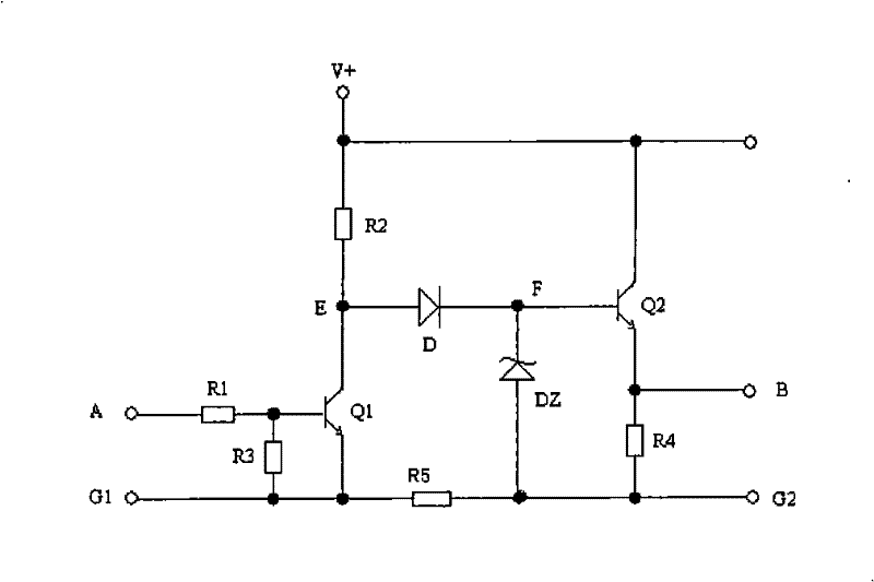 Pulse driver with variable level displacement and variable output amplitude