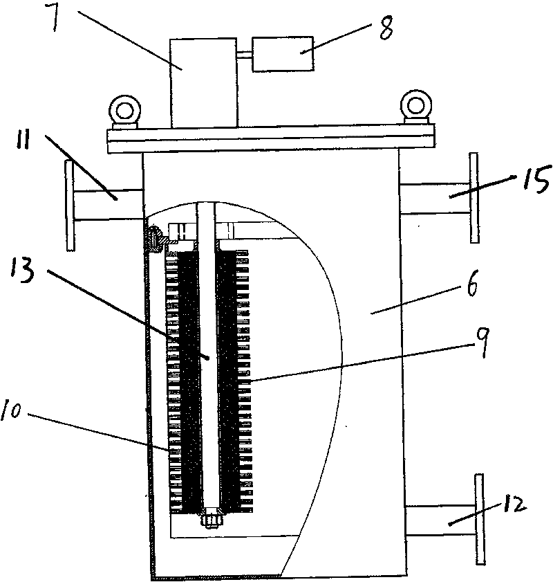 Heat reclamation method for wastewater of dyeing and printing industry