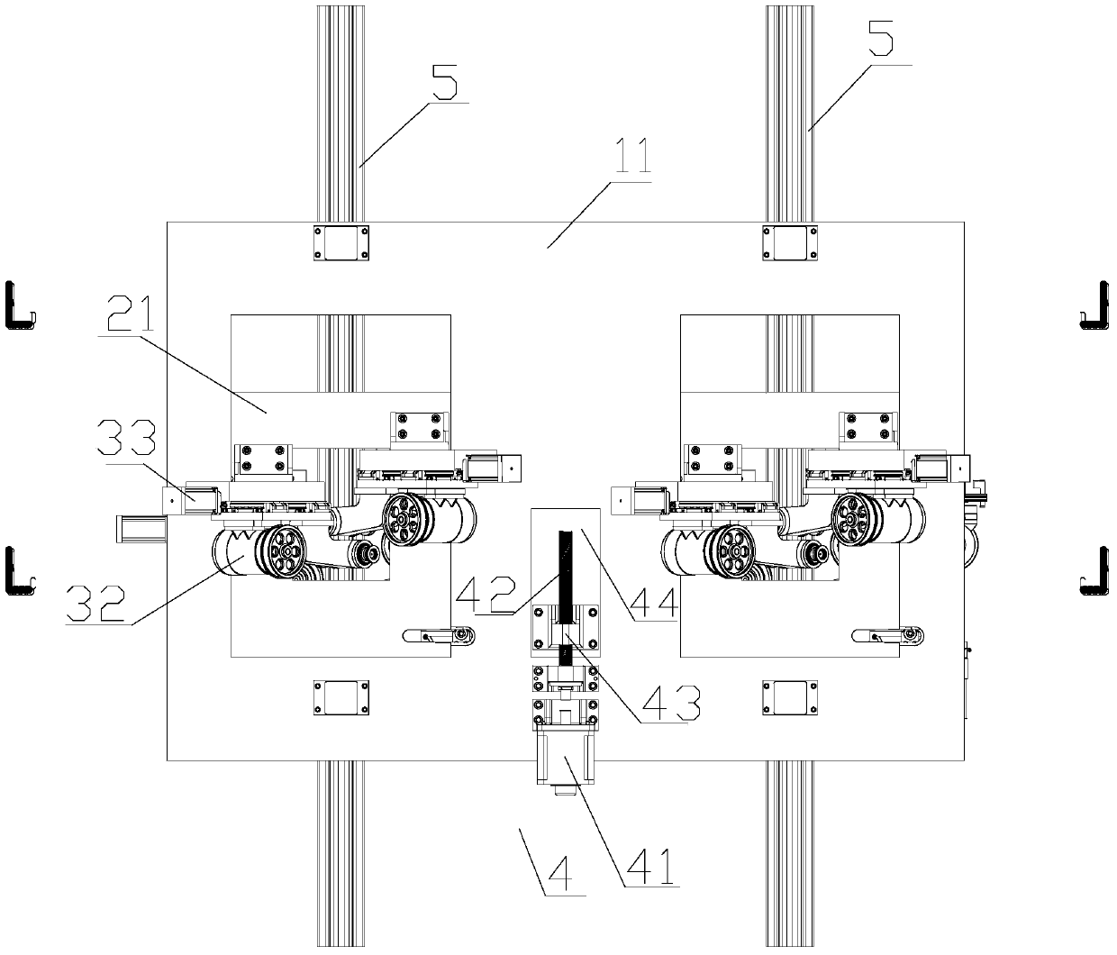 Semi-automatic grinding machine