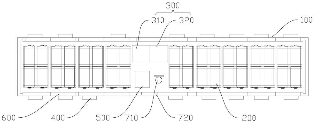 Container type energy storage device