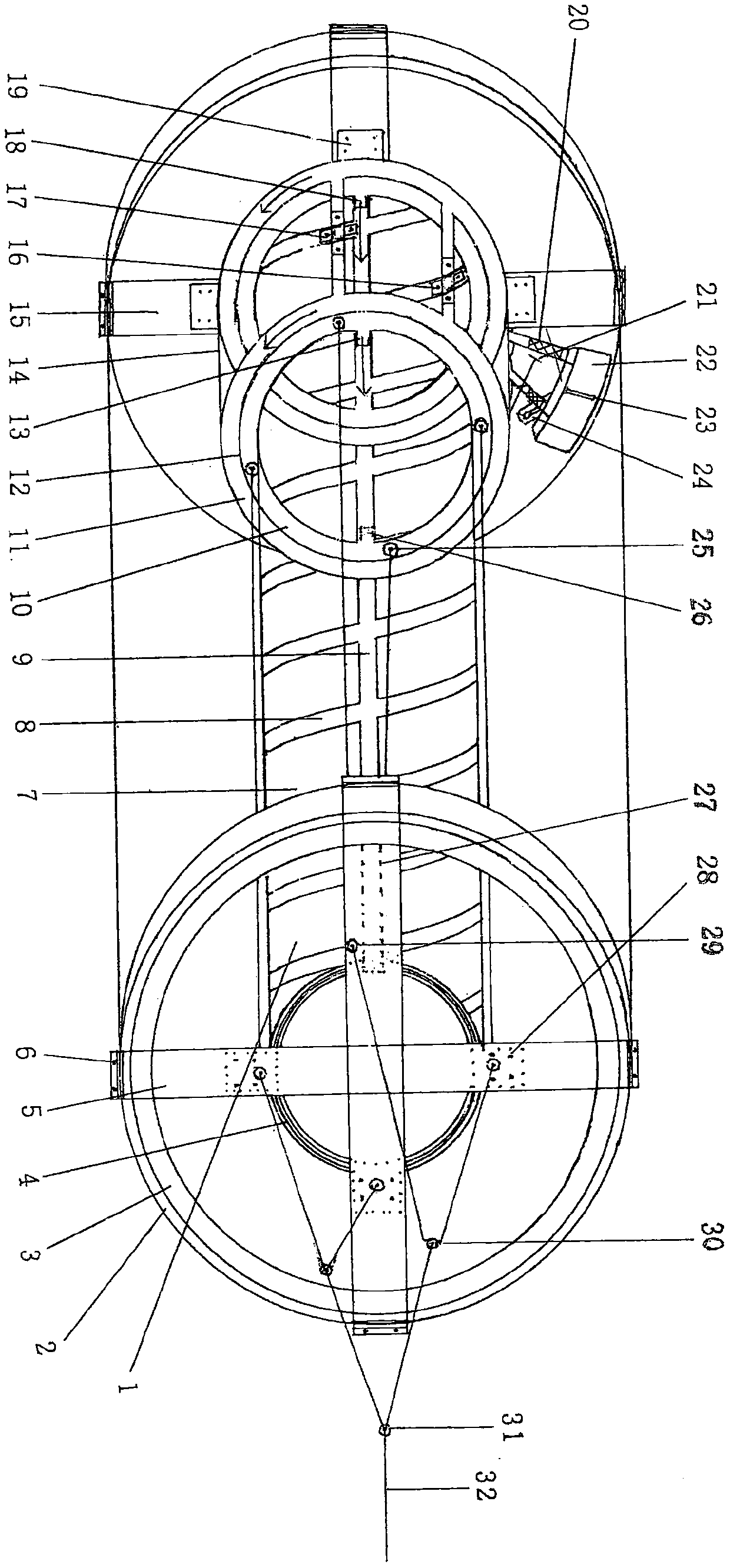 Rocket solid propellant flattener (No.4)