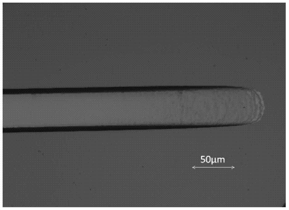 Preparation method of polymer optical waveguide with inclined-surface coupling port