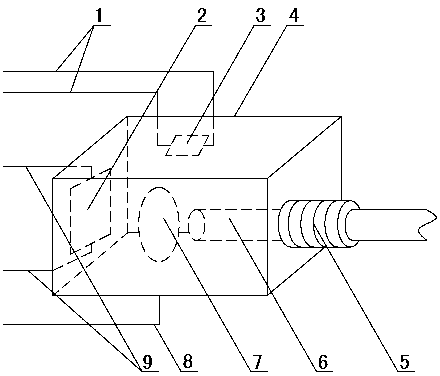 An optical power monitoring system