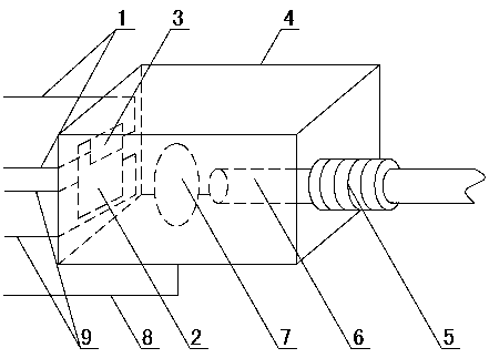 An optical power monitoring system