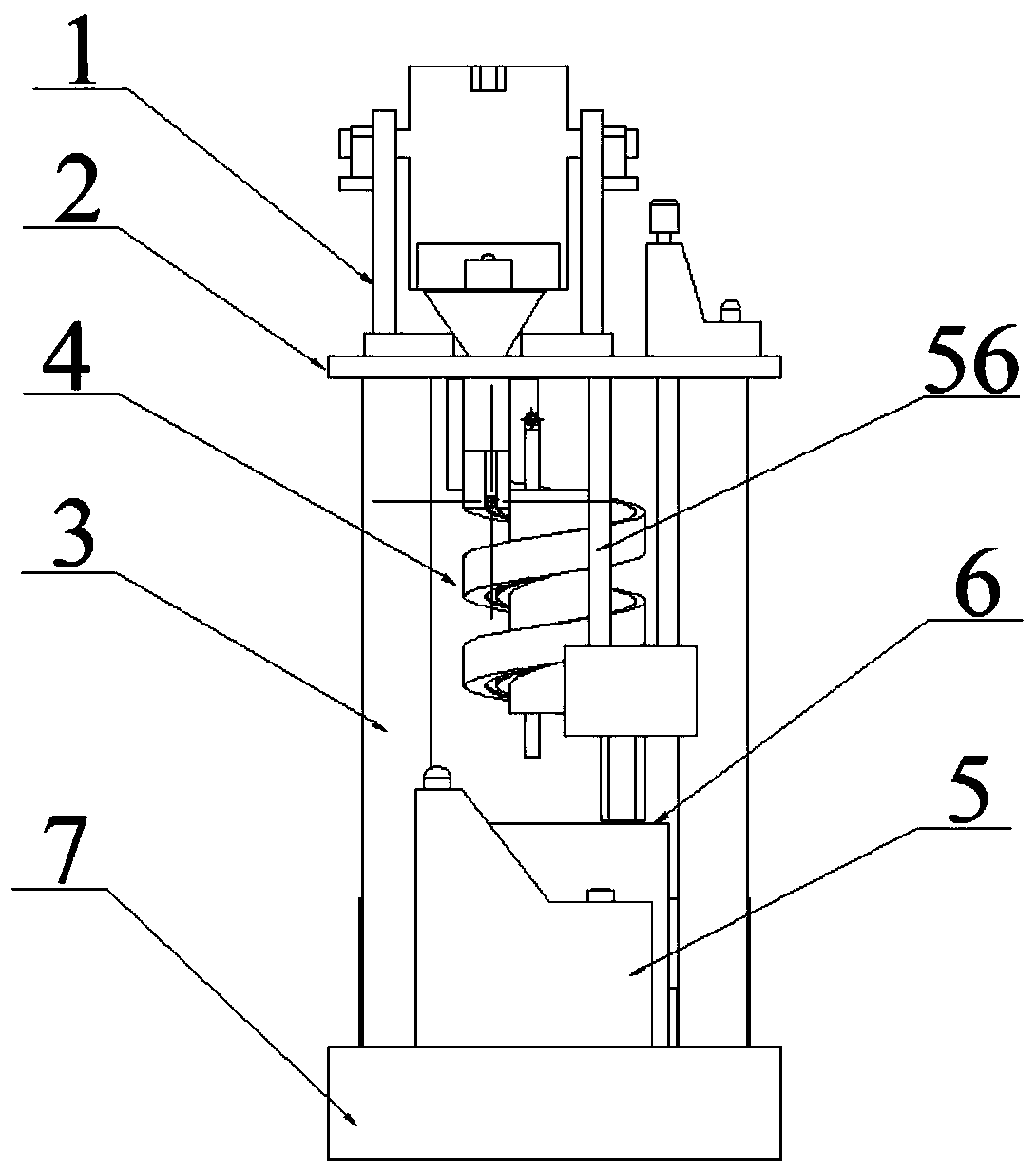 A semi-solid slurry preparation and molding integrated equipment