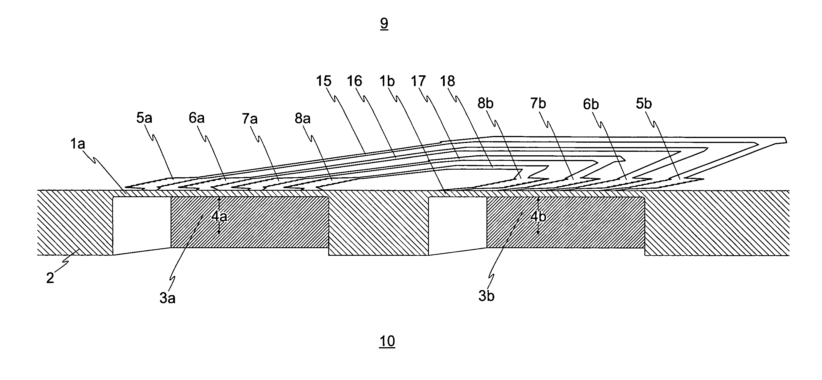 Multi-diaphragm pressure sensors