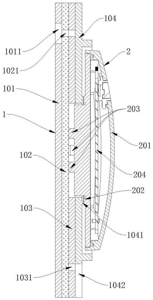 Wearable human body sweat discharge monitoring equipment