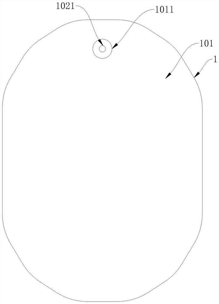 Wearable human body sweat discharge monitoring equipment