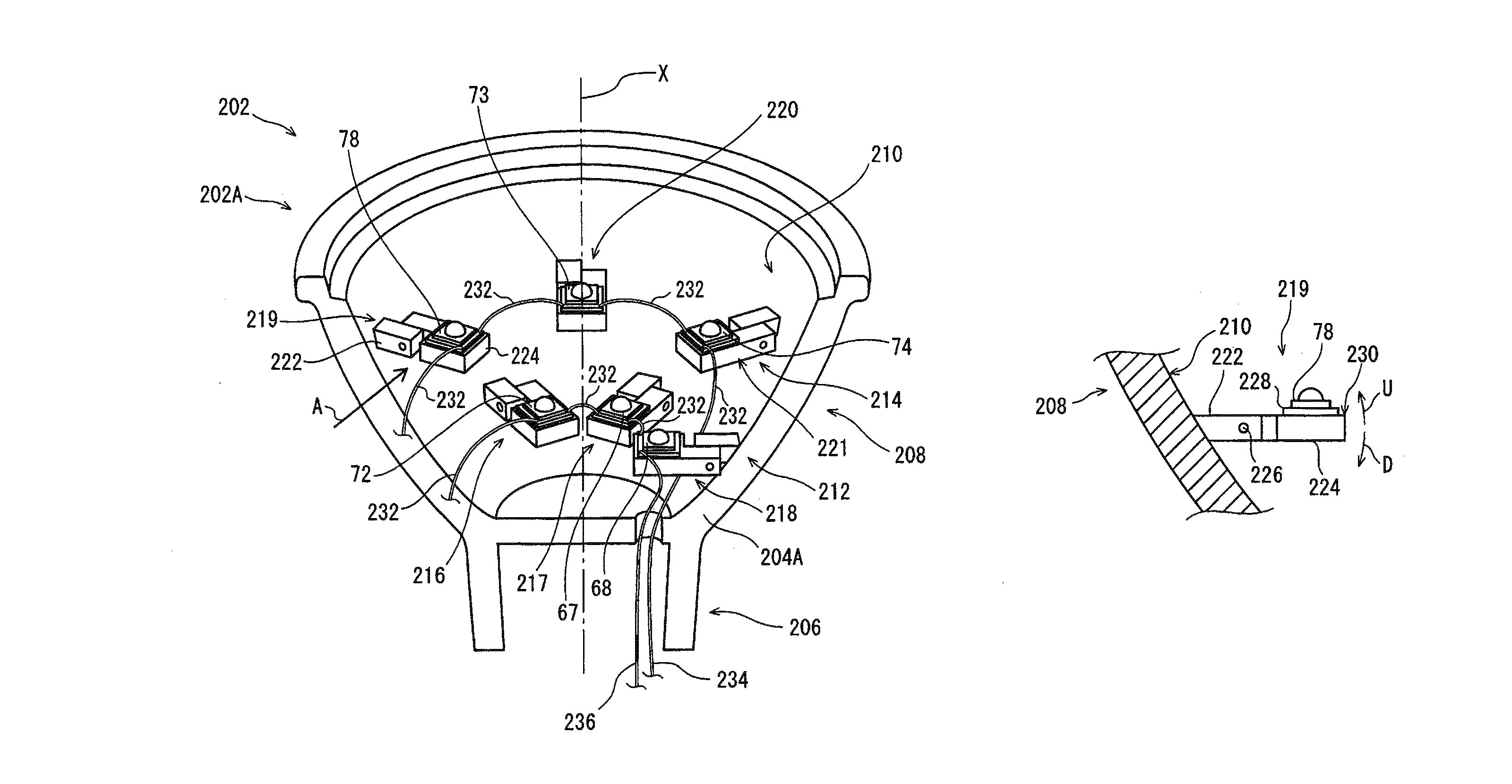 Light-bulb type LED lamp and illumination apparatus