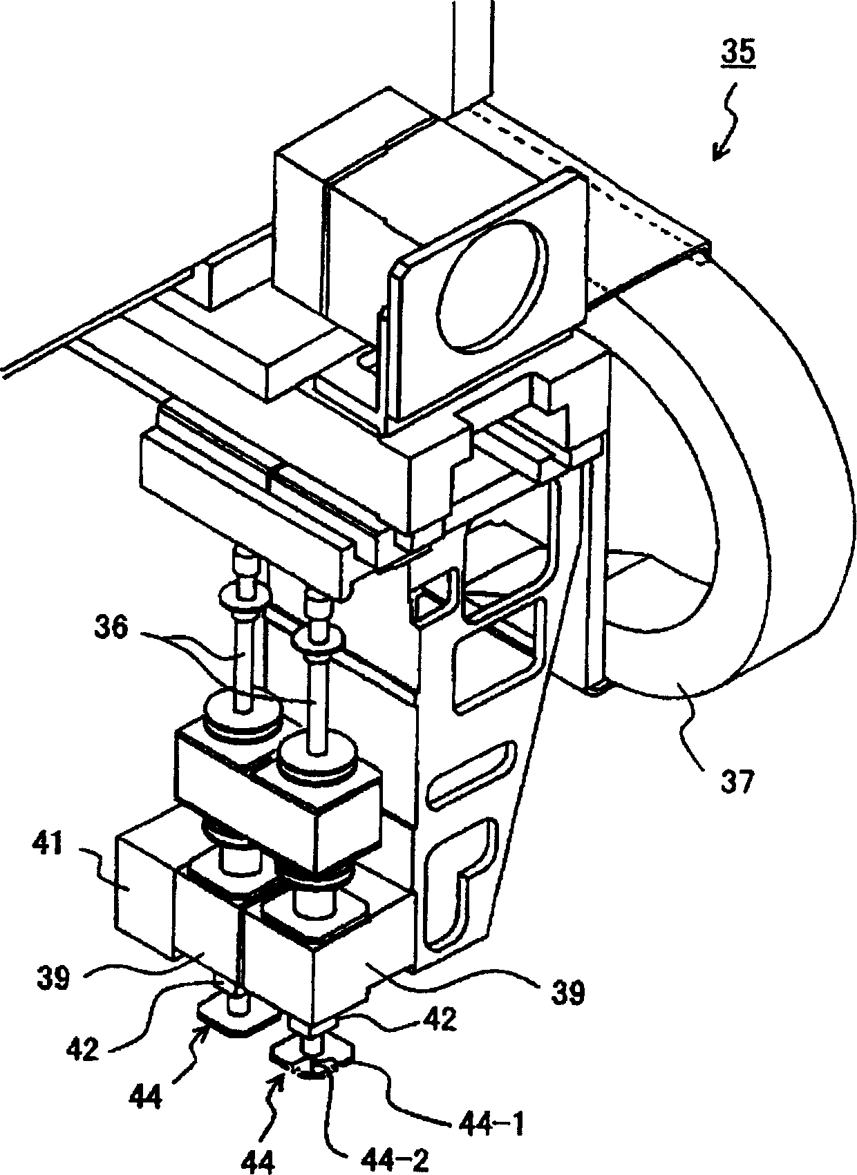 Image data generation method and element installation apparatus using the same