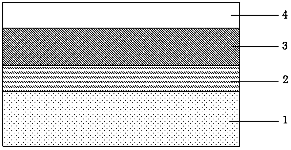 High-mobility high-hole concentration P-type AlGaN material and growth method thereof