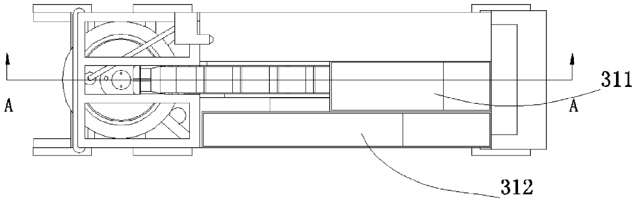 A road concrete transport mixing device and its use method