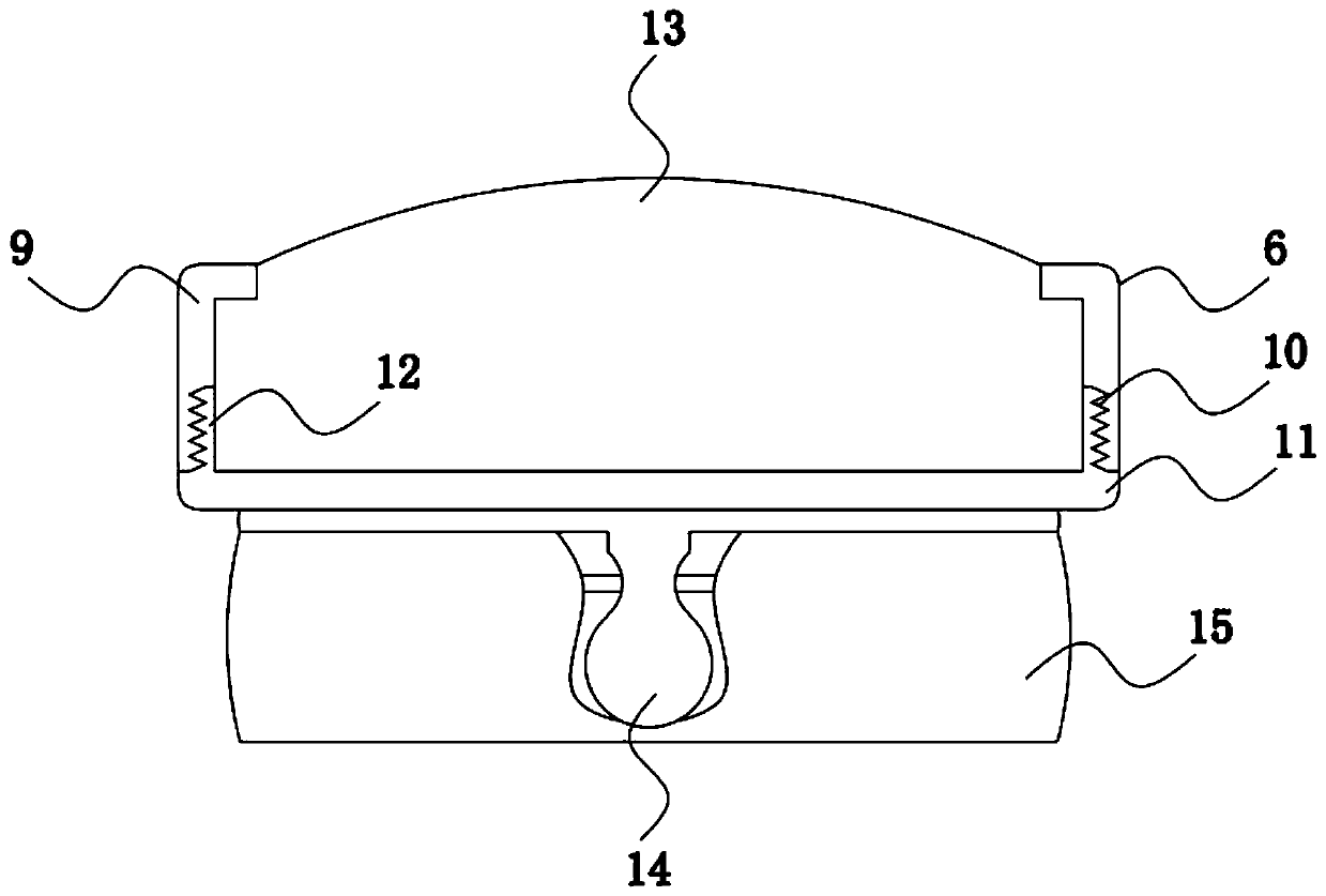 Automobile cushion convenient for mounting ox horn buckle and manufacturing process of ox horn buckle