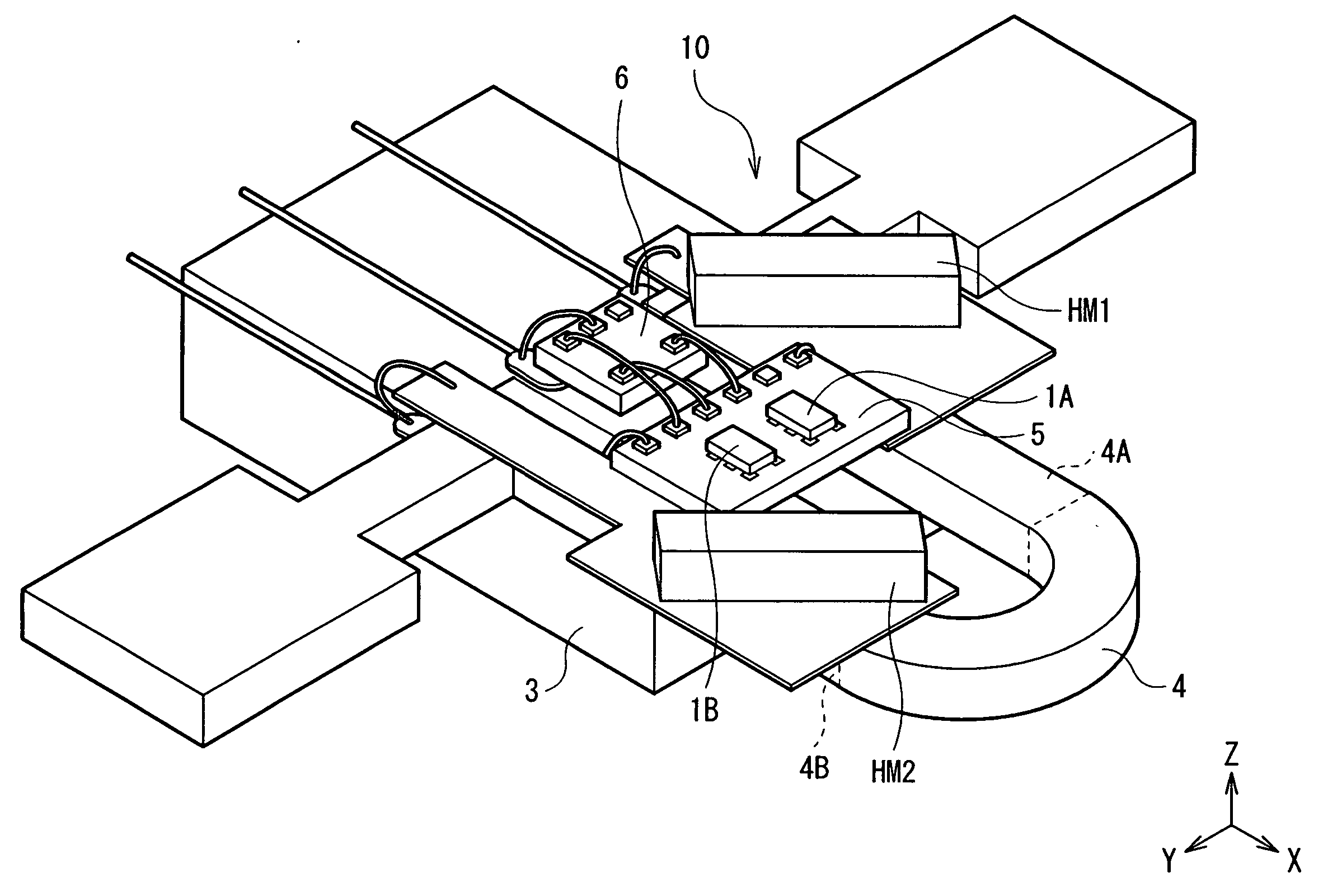 Magnetic sensor and current sensor