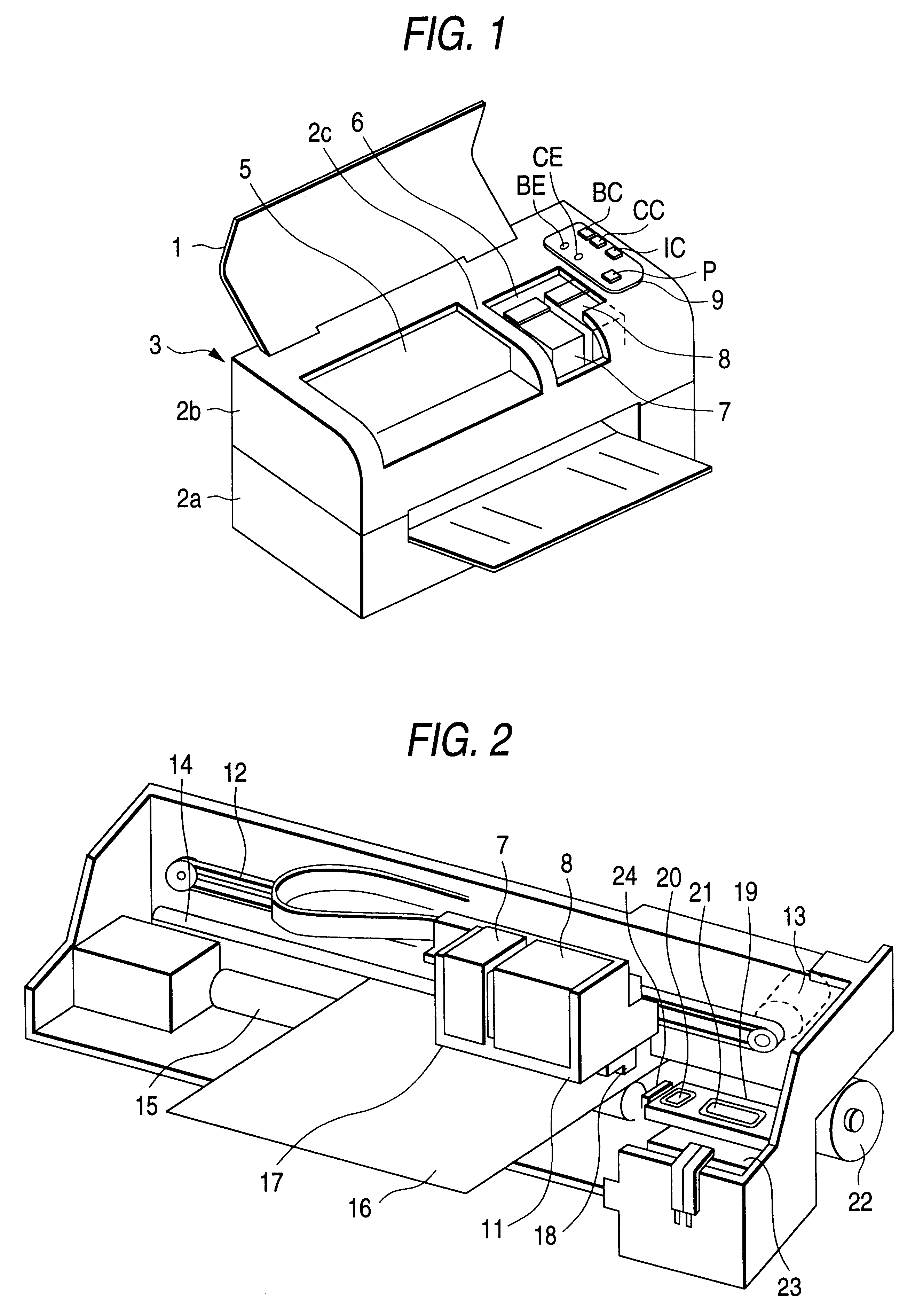 Ink jet recording device