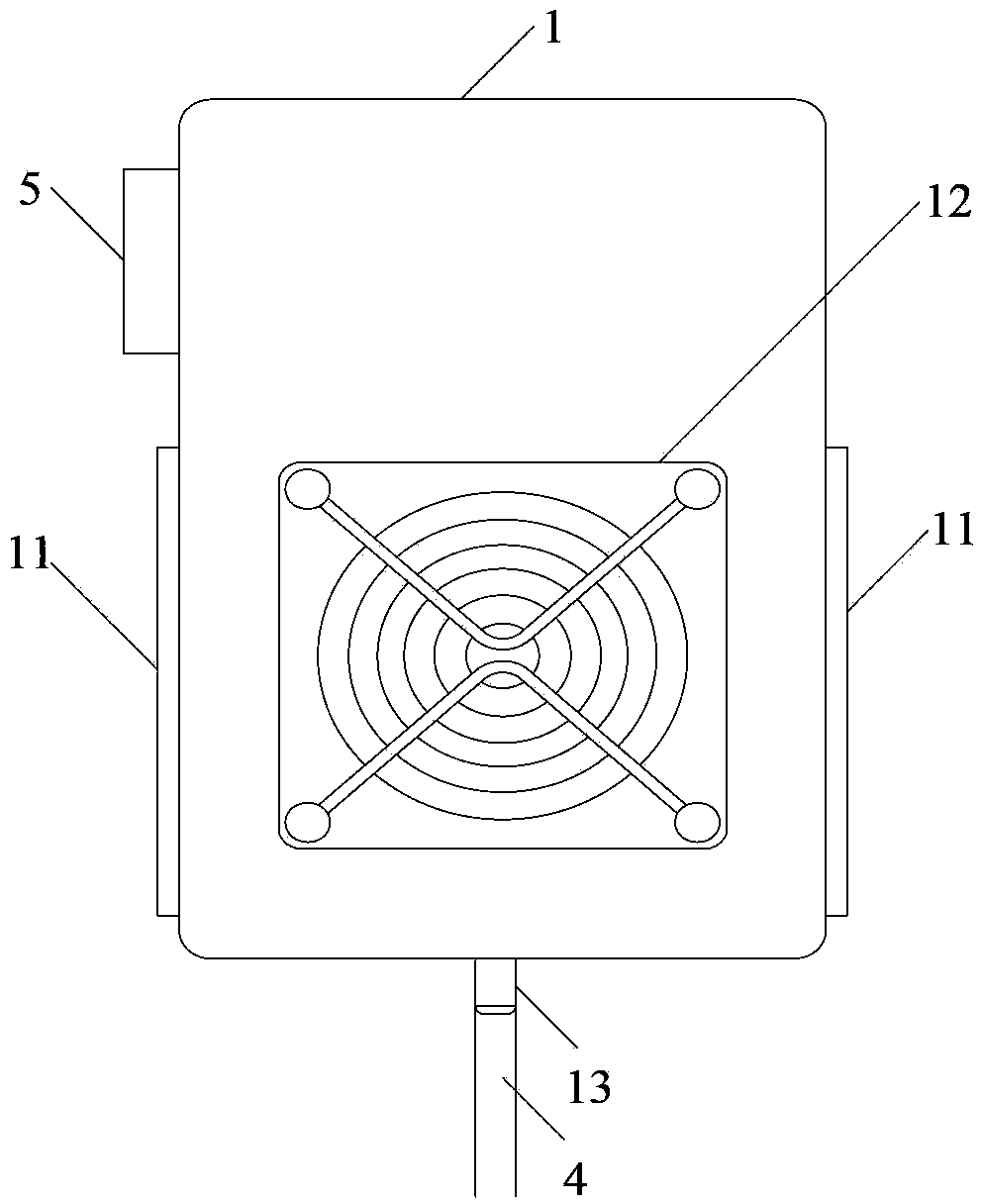 Dehumidification device for switch cabinet