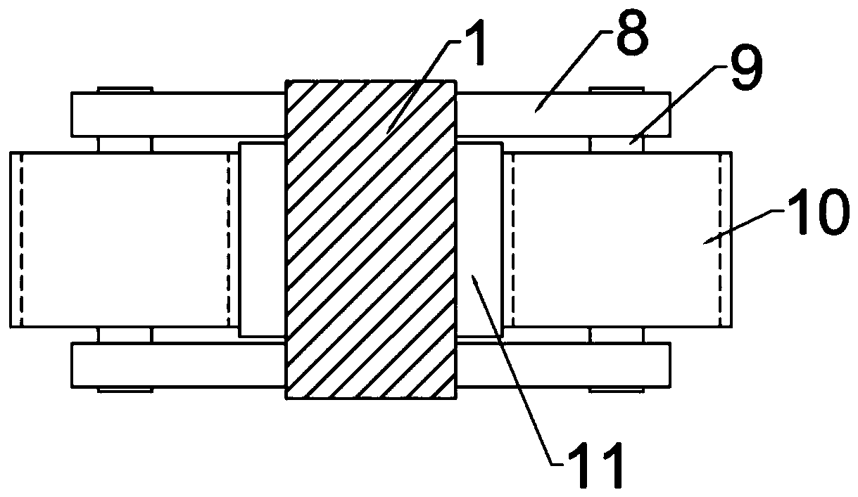 Bridge damping device