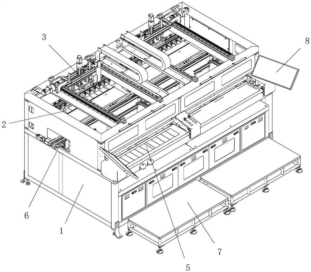 Battery string EL repair machine