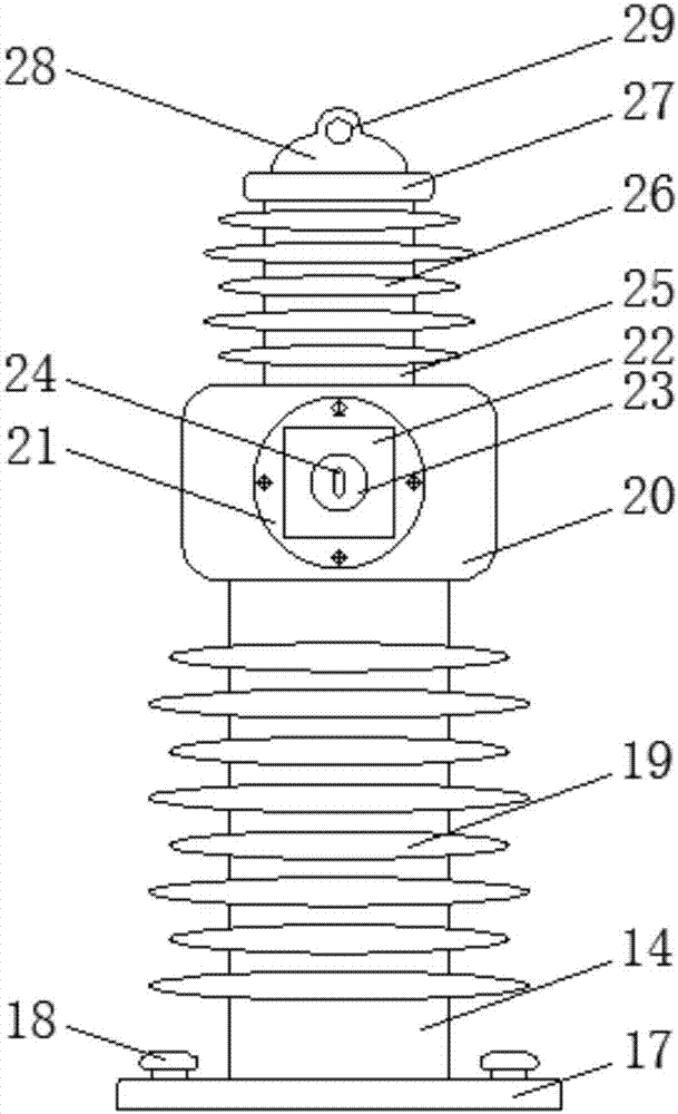 High-voltage AC vacuum circuit breaker