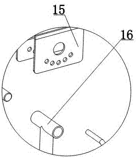 Lock-joint moving device for welding of seamless rectangular pipe