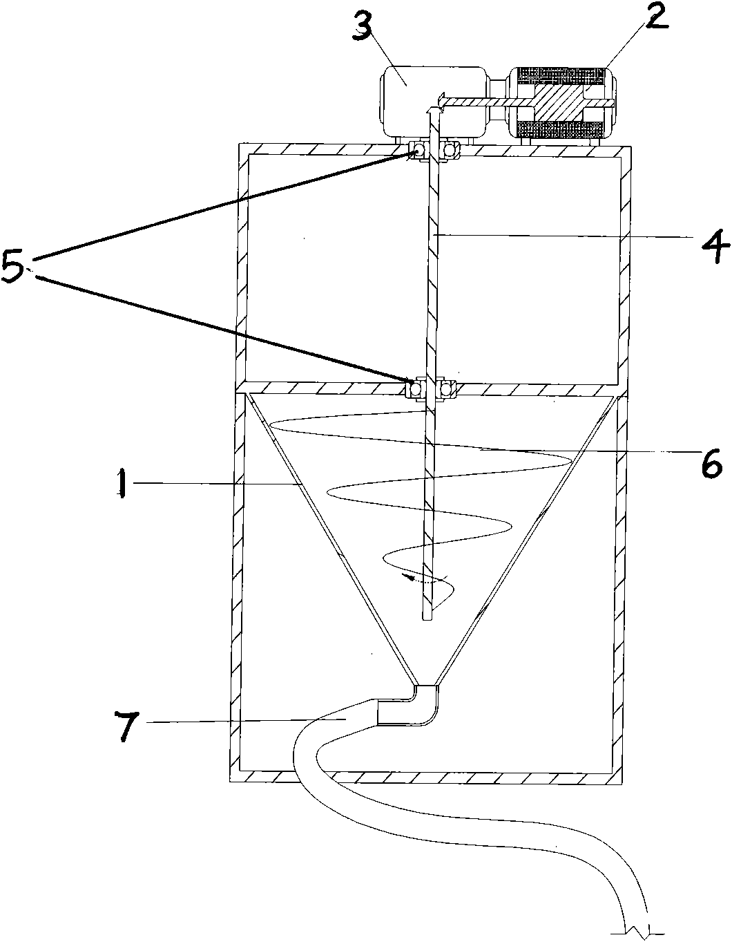 Caulking device and caulking method for building facing bricks